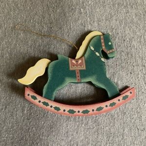 Rocking horse ornament